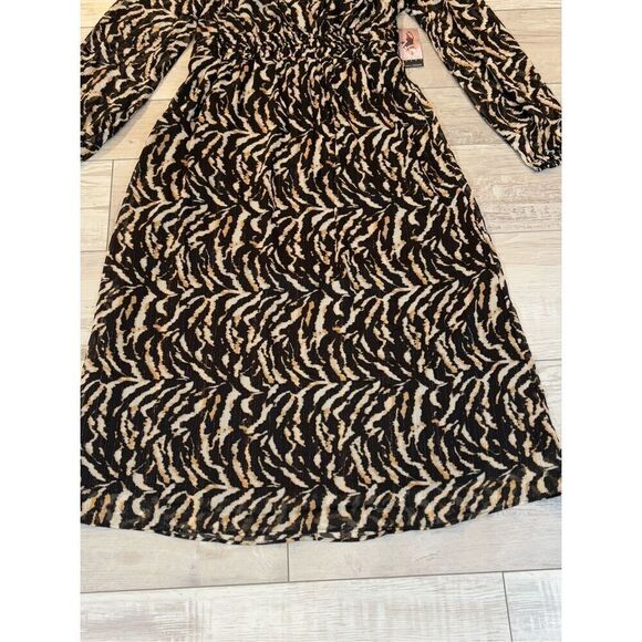 Sofia Vergara animal print maxi/midi dress size S - Picture 5 of 13